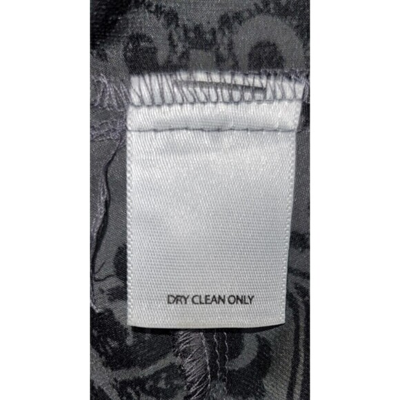 WHBM 100% Silk Paisley Print Tie Back Tank - Size Small - Picture 8 of 8